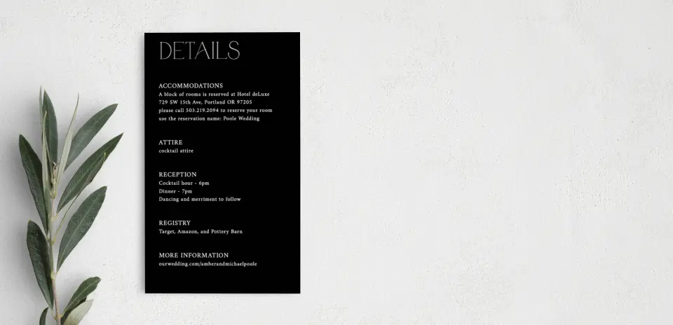 Step Enclosure Card