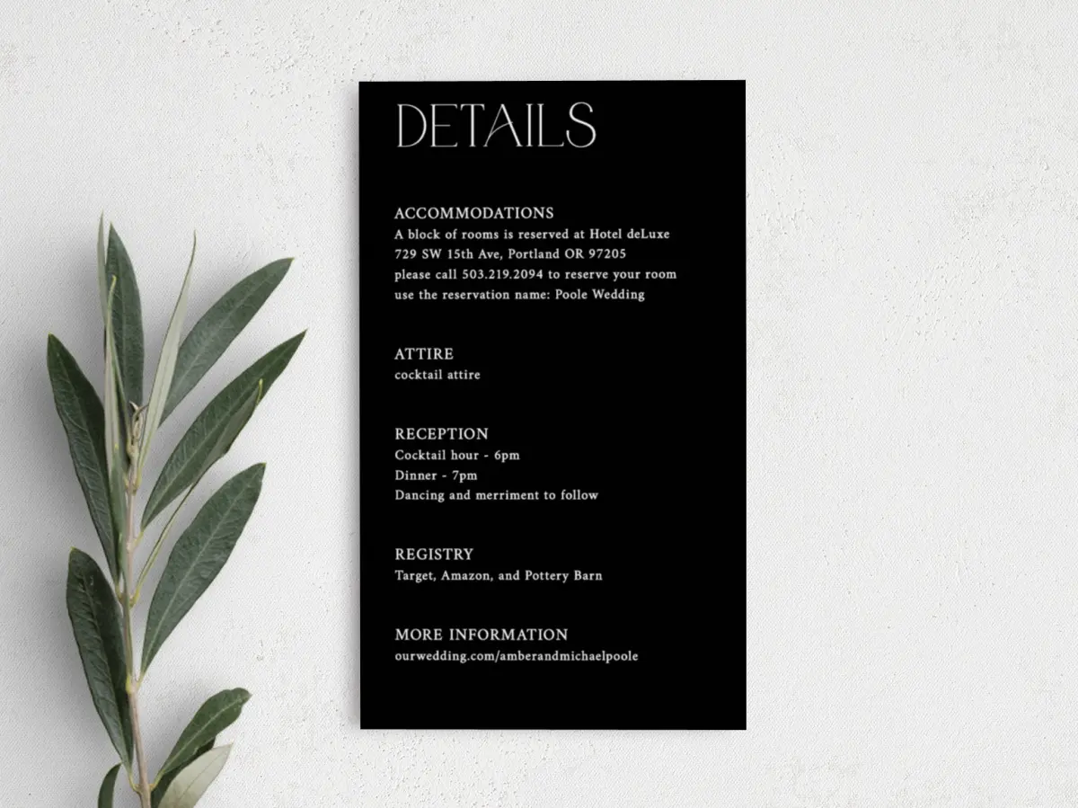 Step Enclosure Card
