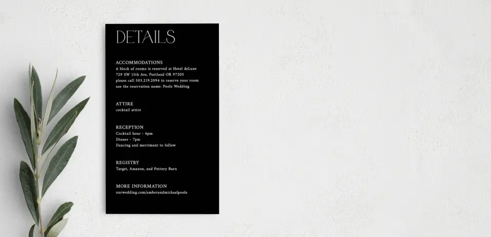 Step Enclosure Card