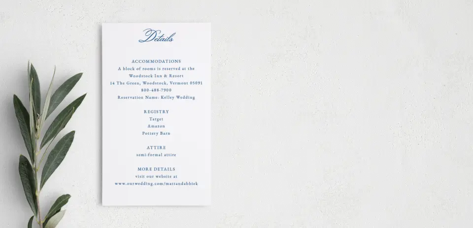 Step Enclosure Card