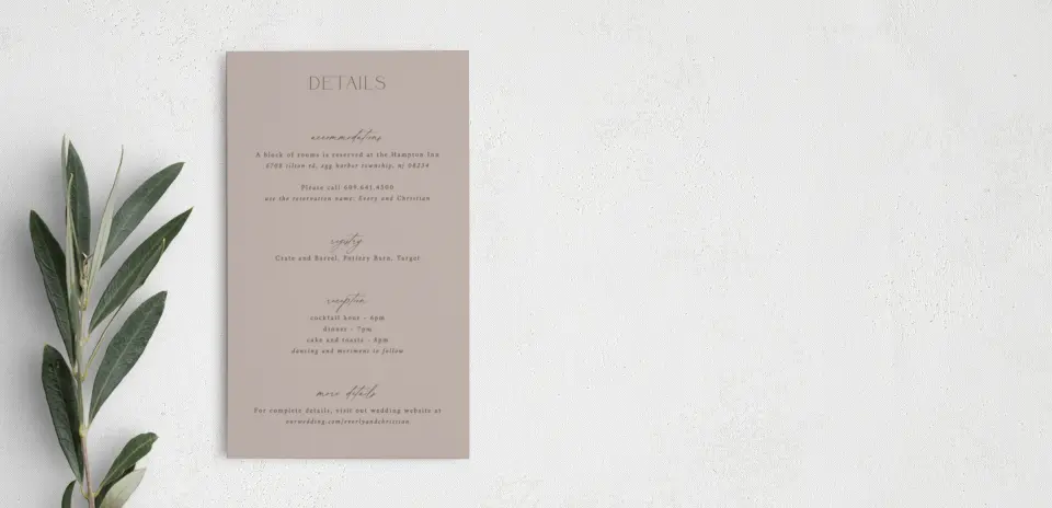 Step Enclosure Card