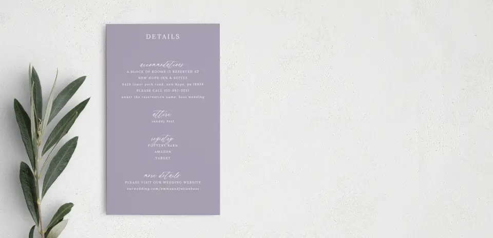 Step Enclosure Card