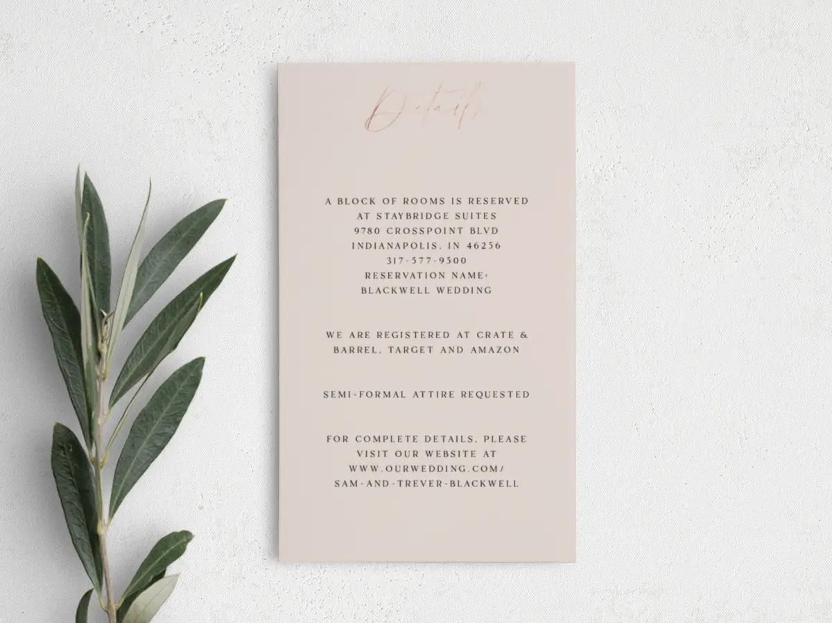 Step Enclosure Card
