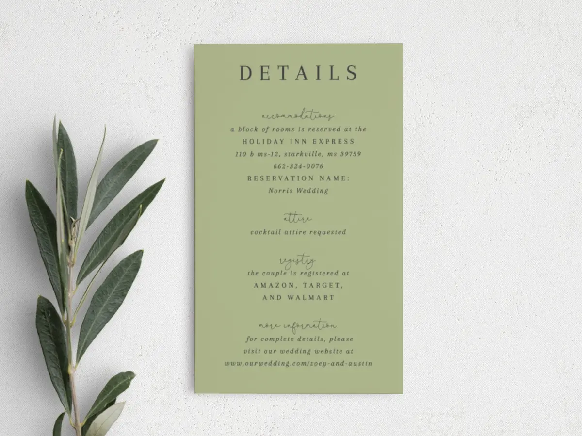 Step Enclosure Card