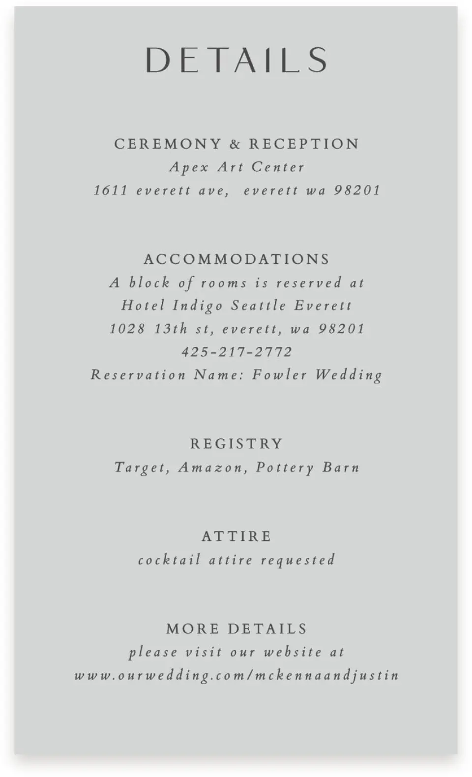 This is a  4" x 6.75" Enclosure Cards (Pocket Invitation) called Geometric Elegance printed in full color on Premium Smooth paper