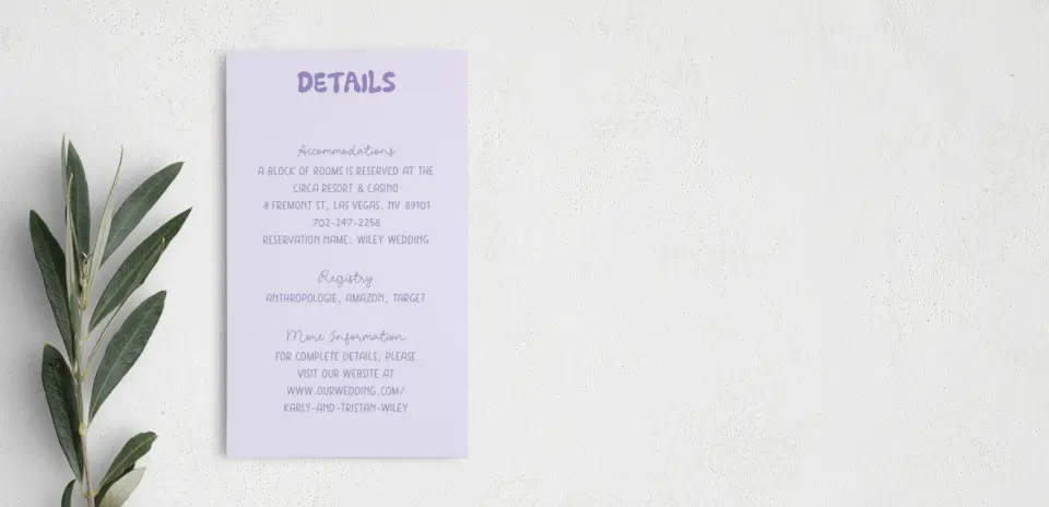 Step Enclosure Card
