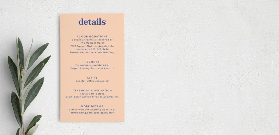 Step Enclosure Card