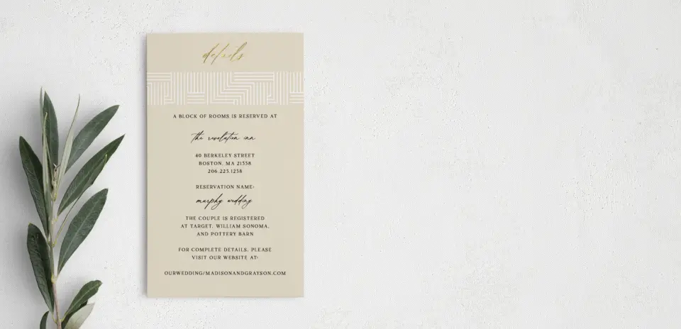 Step Enclosure Card