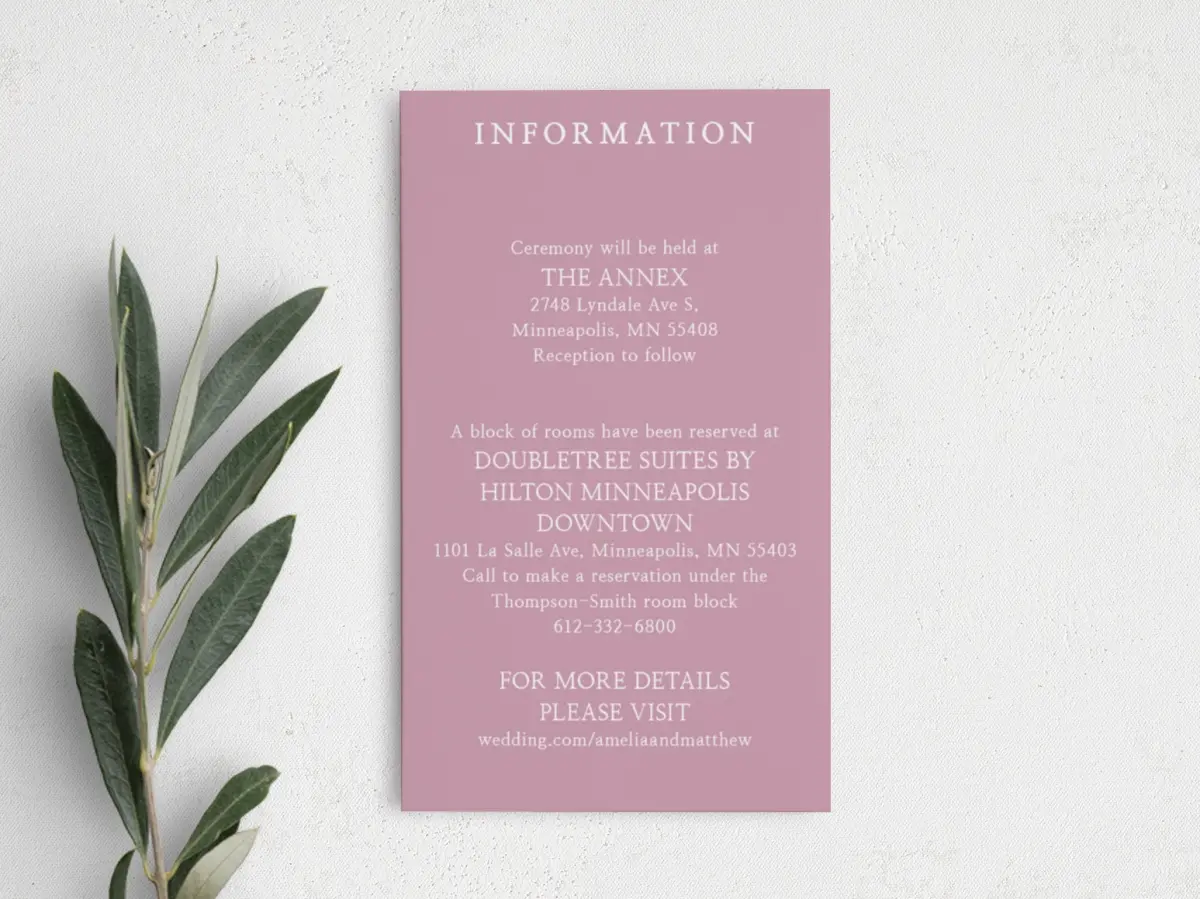 Step Enclosure Card