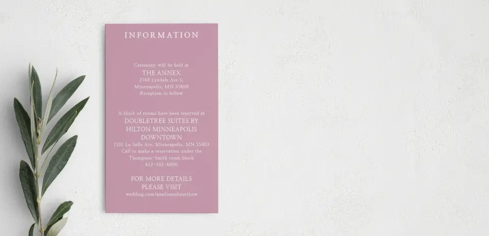 Step Enclosure Card