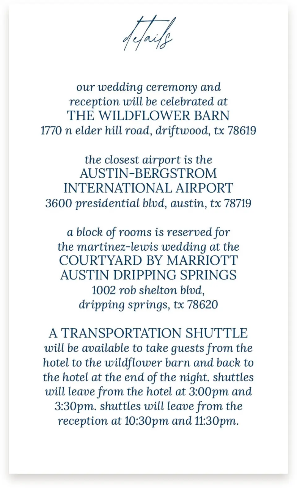 This is a  4" x 6.75" Enclosure Cards (Pocket Invitation) called Wildest Dream printed in full color on Premium Smooth paper