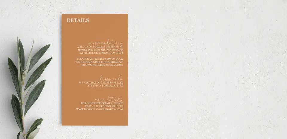 Step Enclosure Card