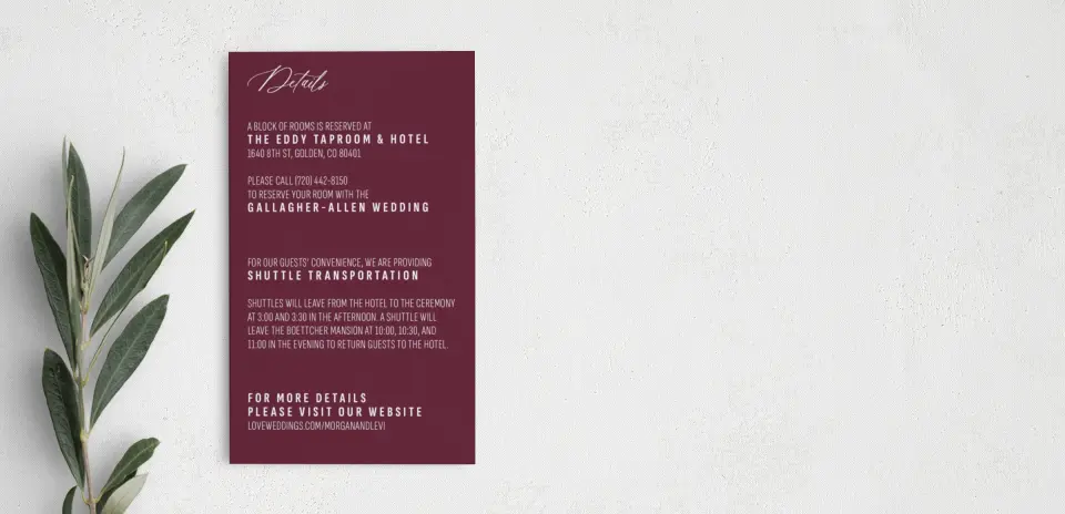 Step Enclosure Card