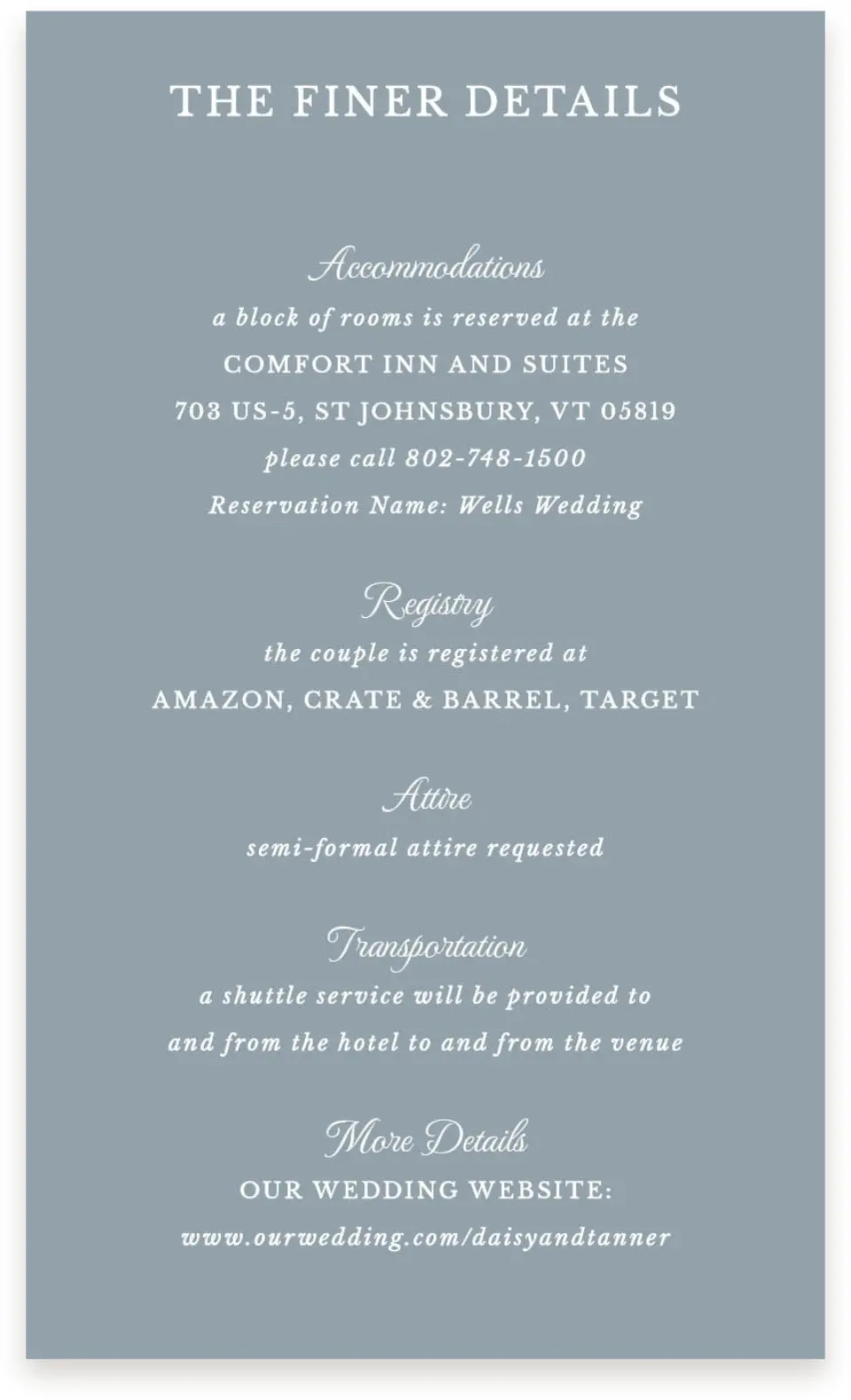 This is a  4" x 6.75" Enclosure Cards (Pocket Invitation) called Flowering Frame printed in full color on Premium Smooth paper