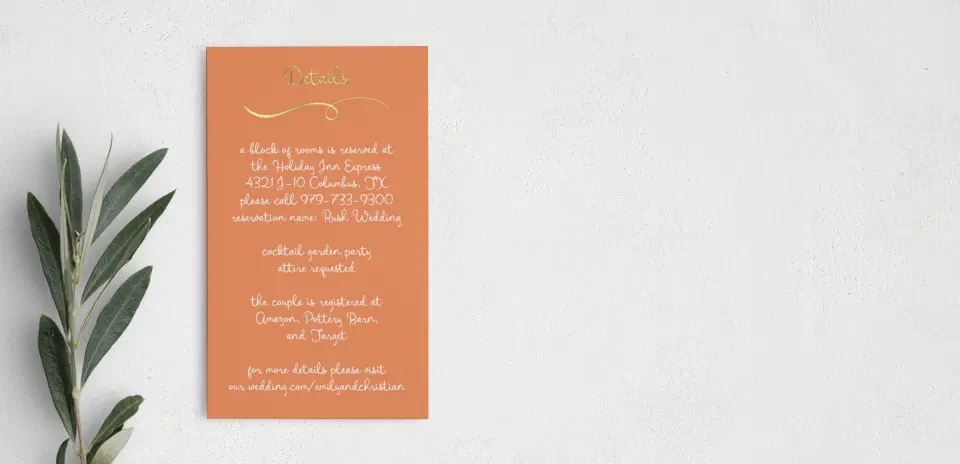 Step Enclosure Card