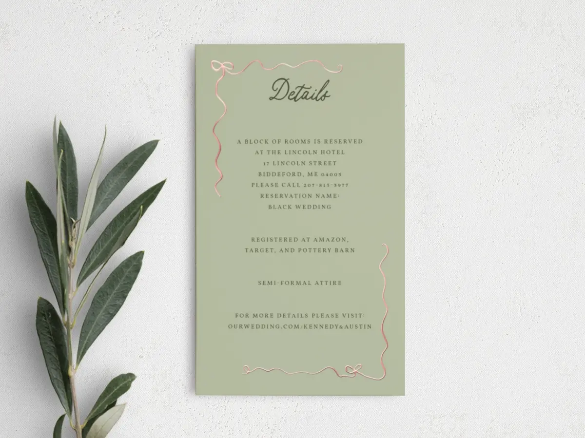 Step Enclosure Card