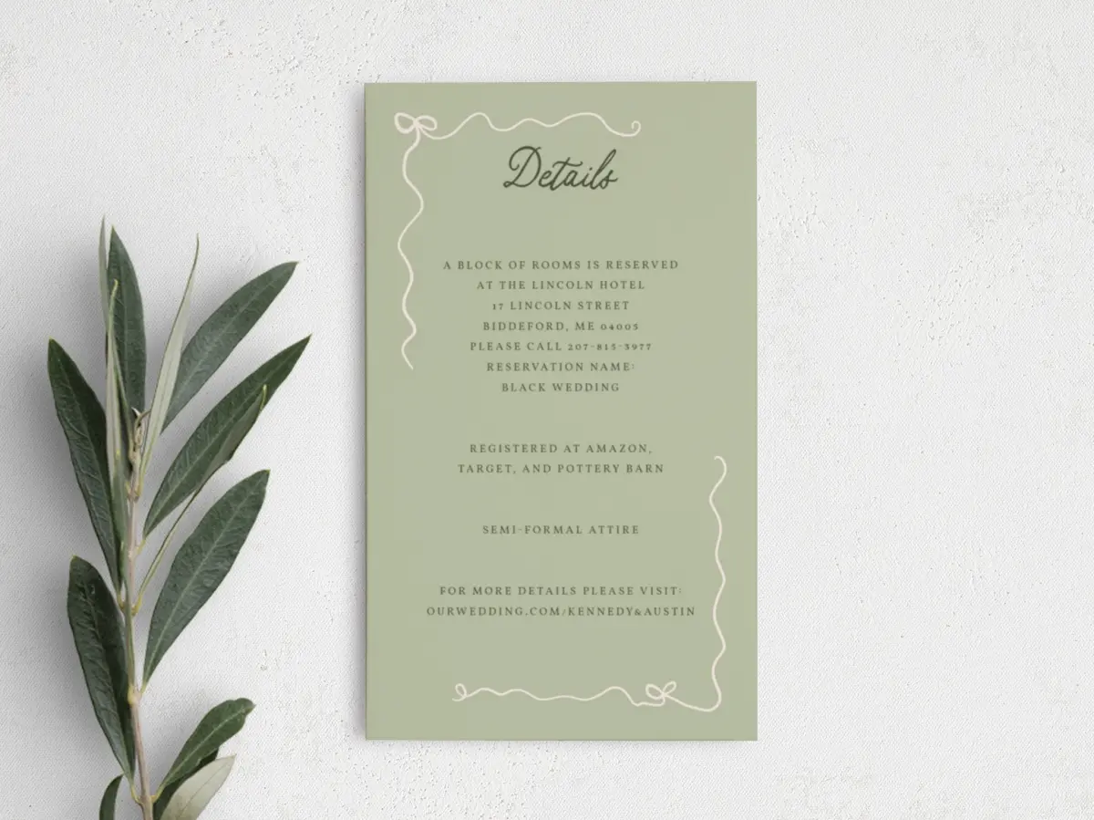 Step Enclosure Card