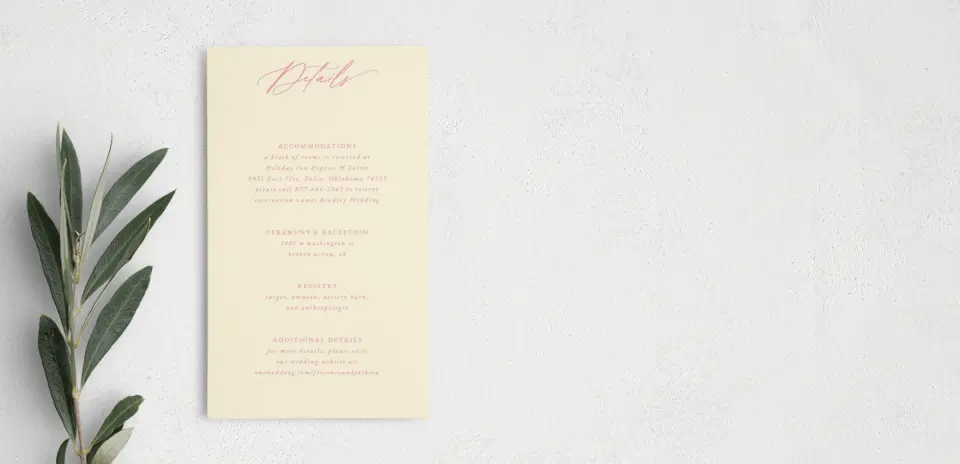 Step Enclosure Card