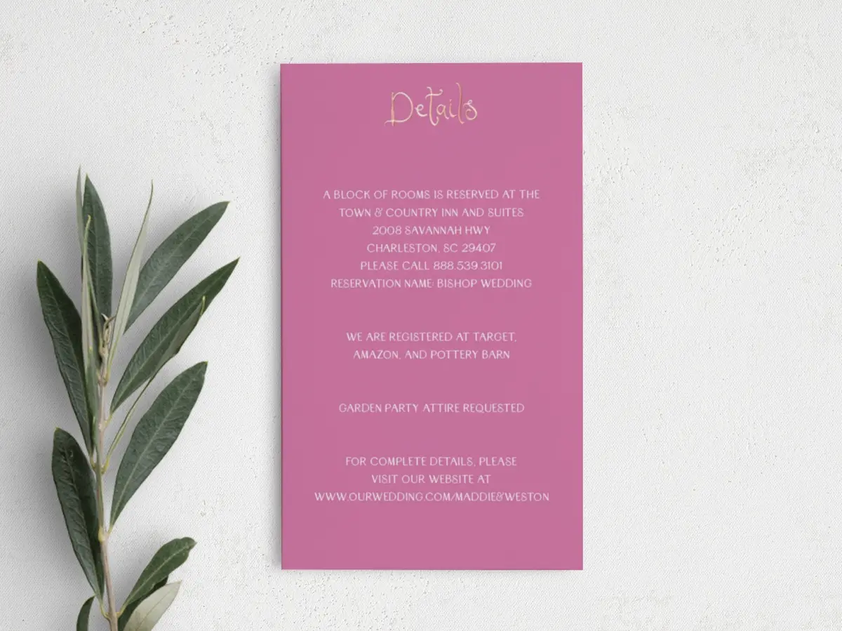 Step Enclosure Card