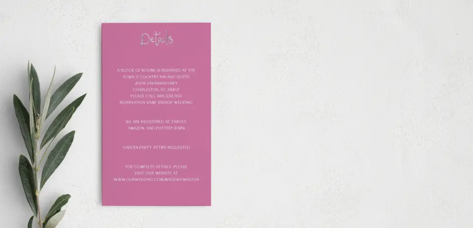 Step Enclosure Card