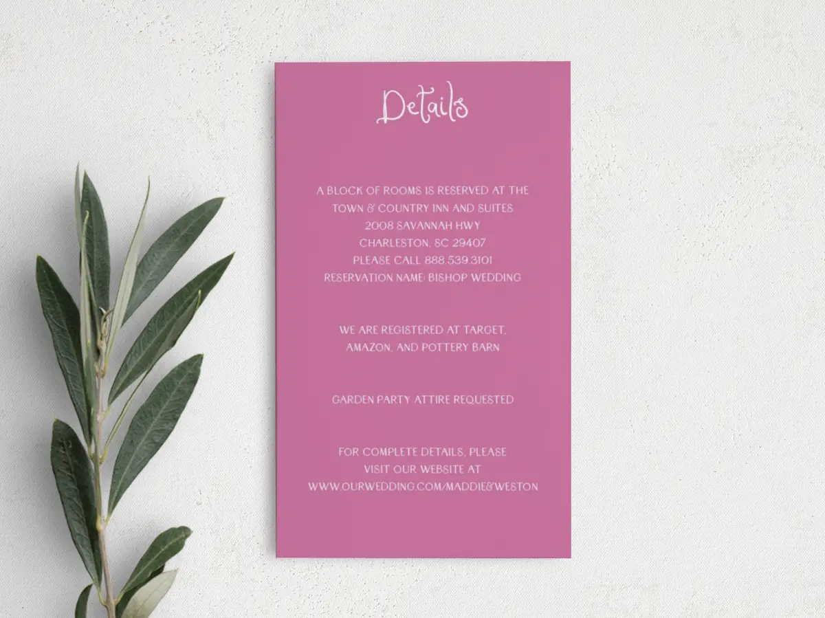 Step Enclosure Card