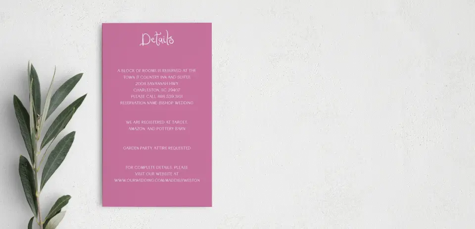 Step Enclosure Card