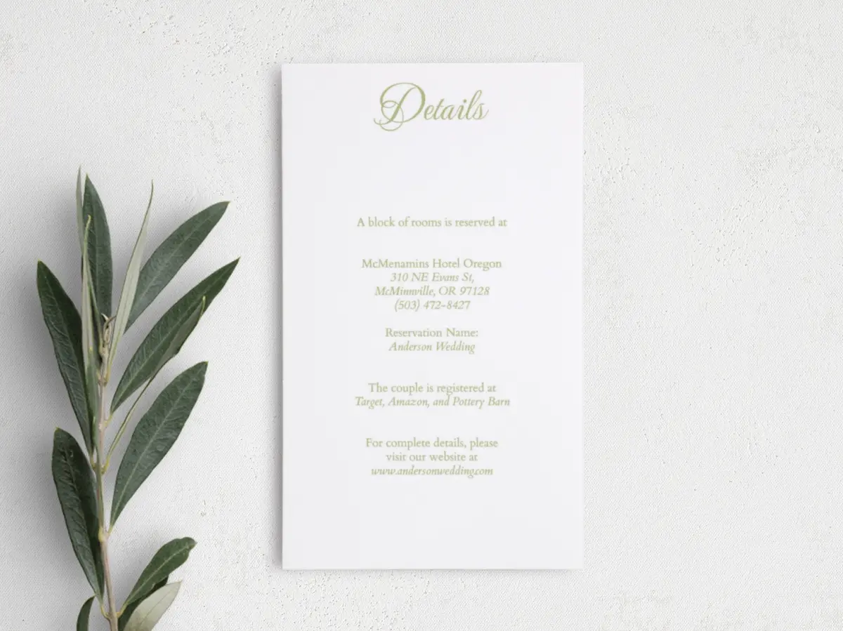 Step Enclosure Card