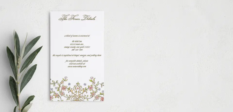 Step Enclosure Card