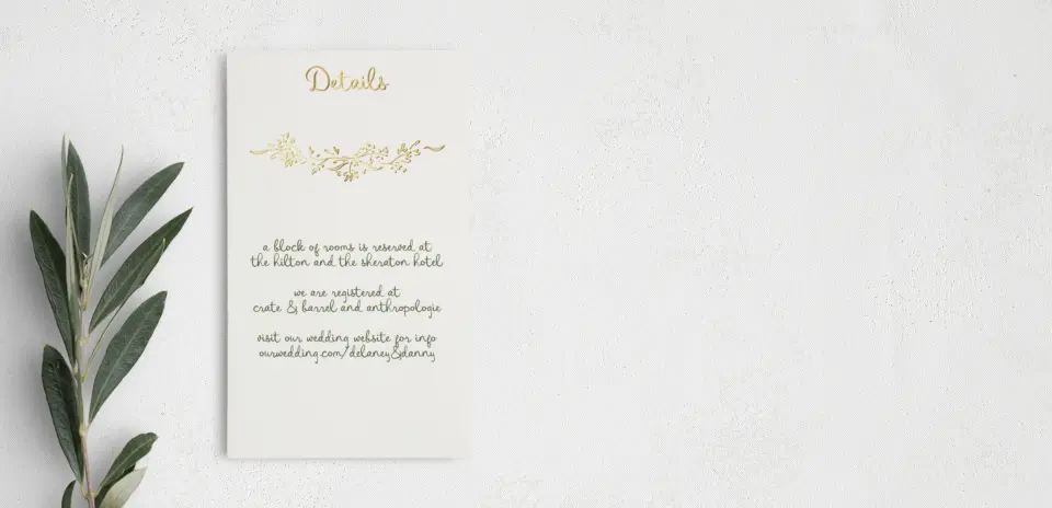 Step Enclosure Card