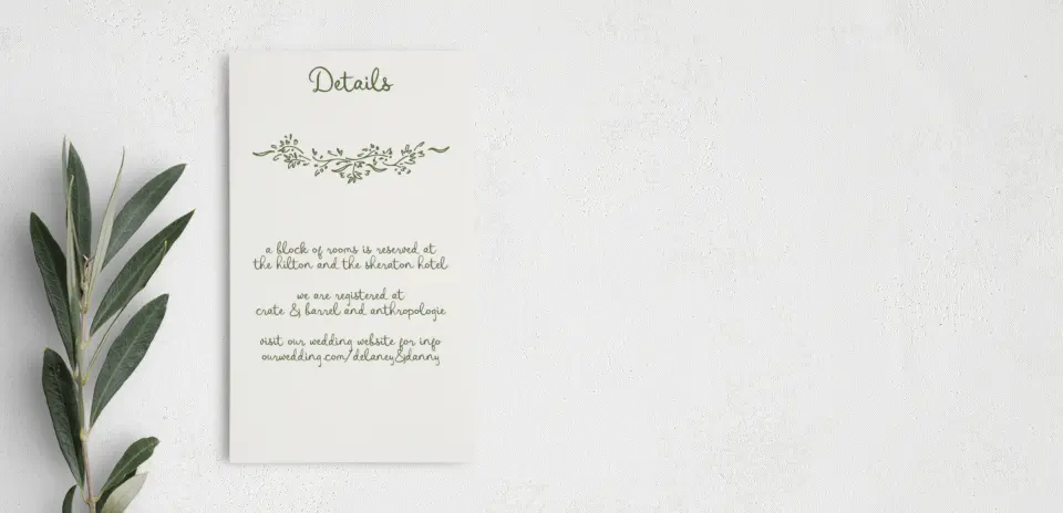 Step Enclosure Card