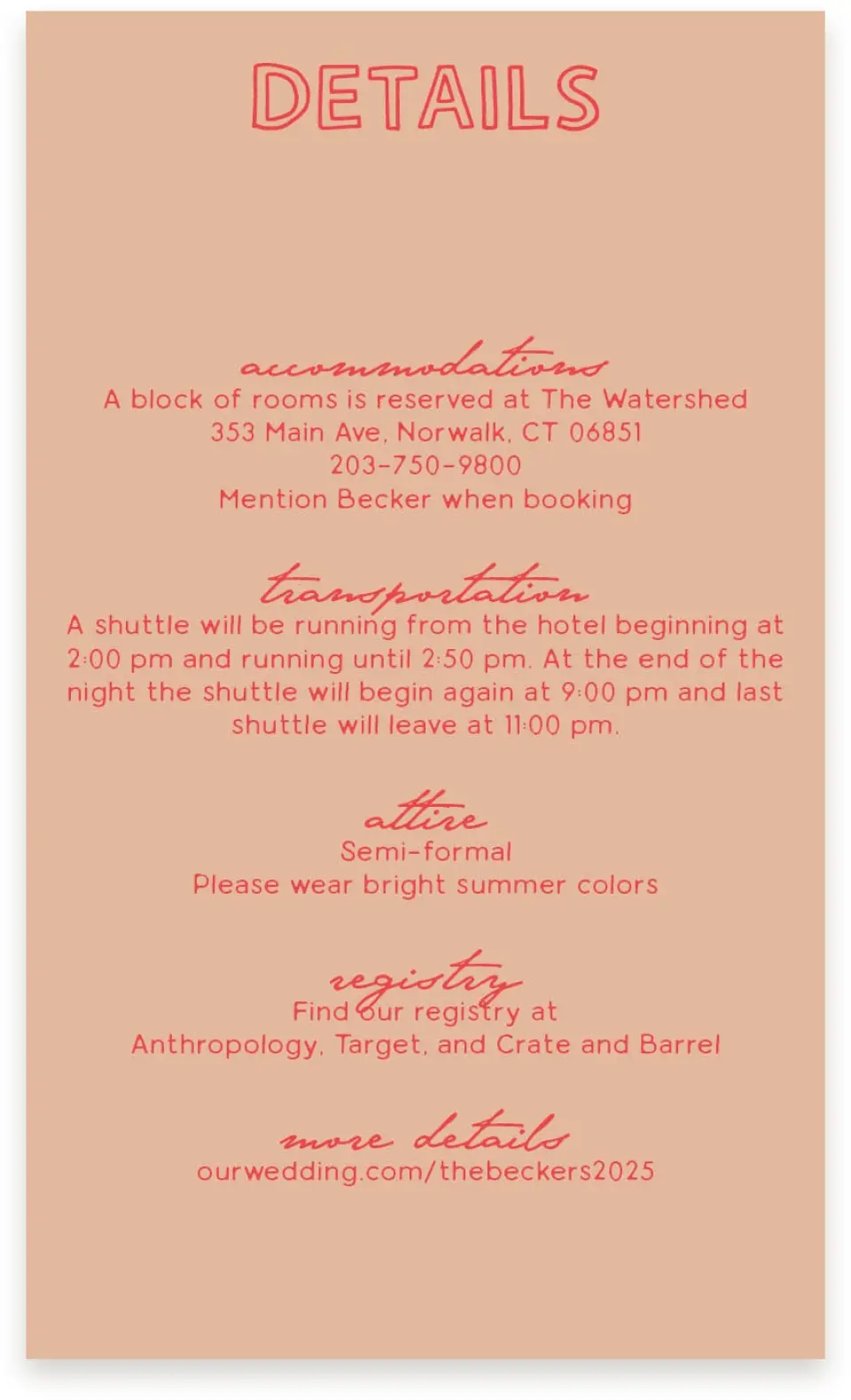 This is a  4" x 6.75" Enclosure Cards (Pocket Invitation) called Bold & Bright printed in full color on Premium Smooth paper