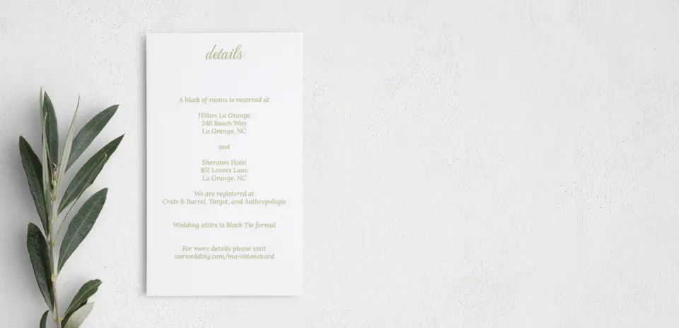 Step Enclosure Card