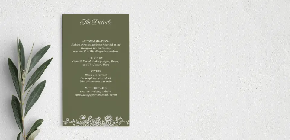Step Enclosure Card