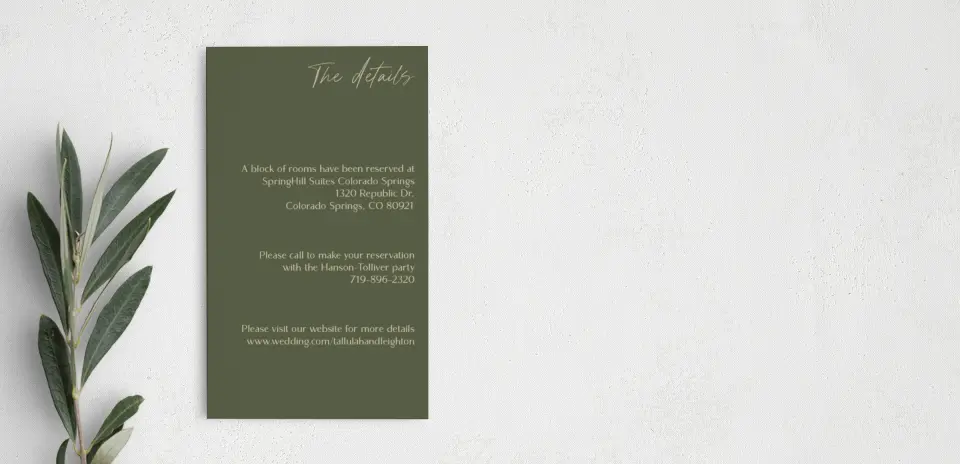 Step Enclosure Card