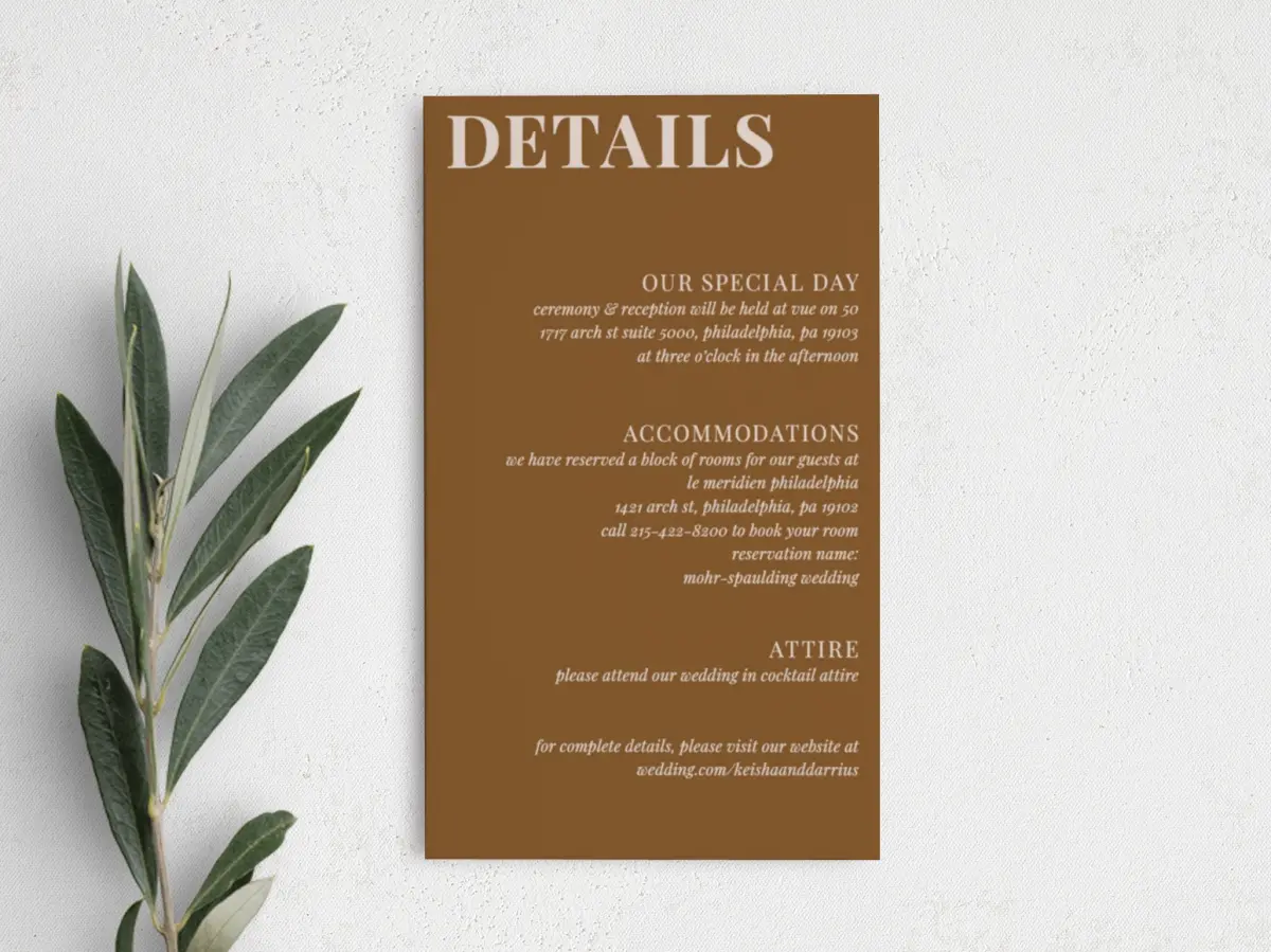 Step Enclosure Card
