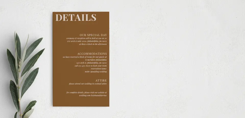 Step Enclosure Card