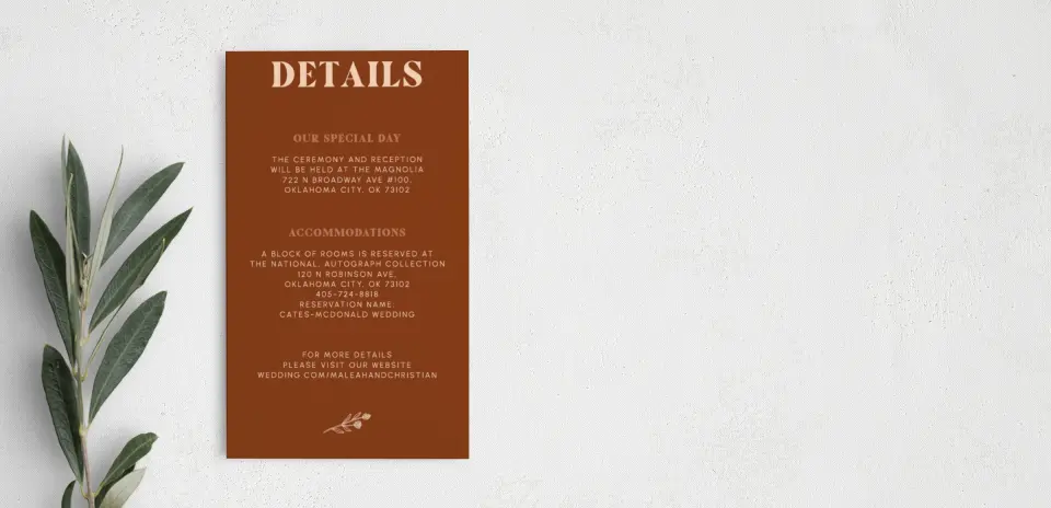 Step Enclosure Card