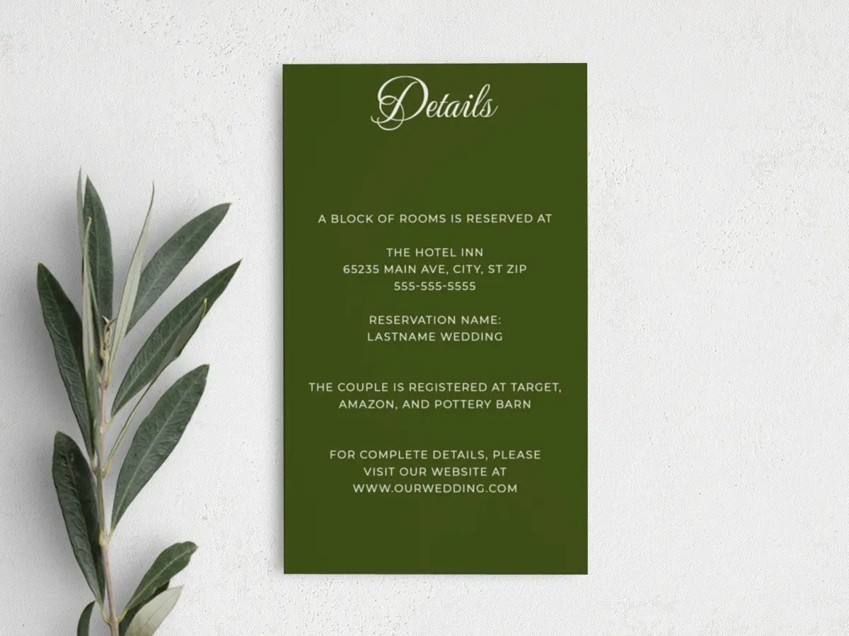 Step Enclosure Card