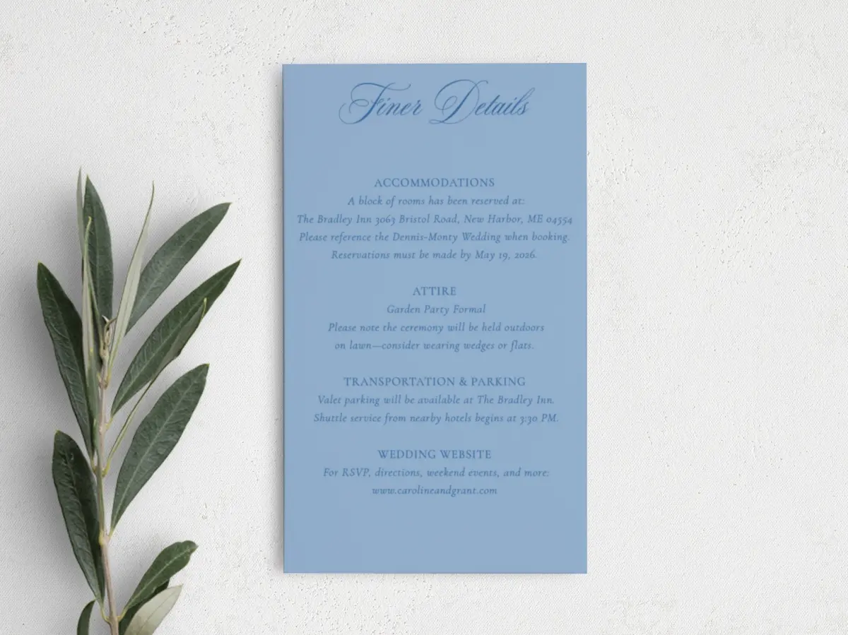 Step Enclosure Card