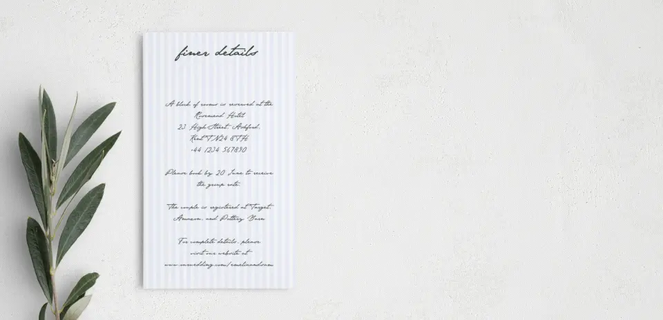 Step Enclosure Card