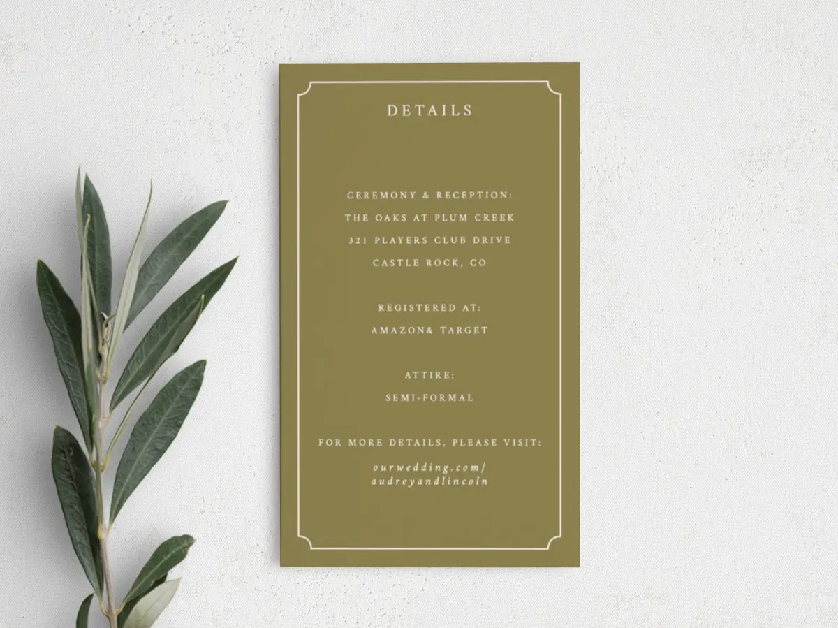Step Enclosure Card