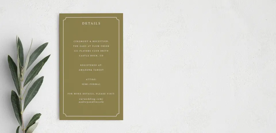 Step Enclosure Card