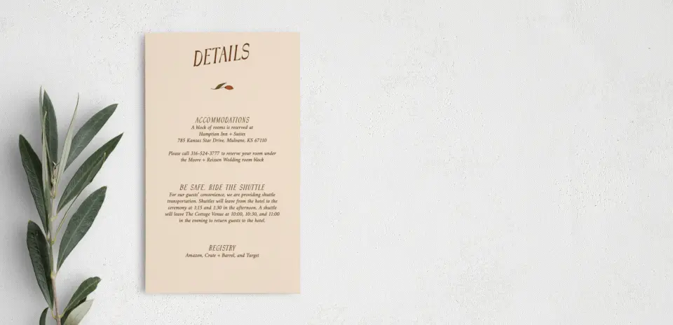 Step Enclosure Card