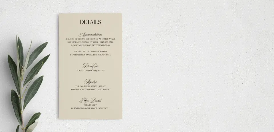 Step Enclosure Card