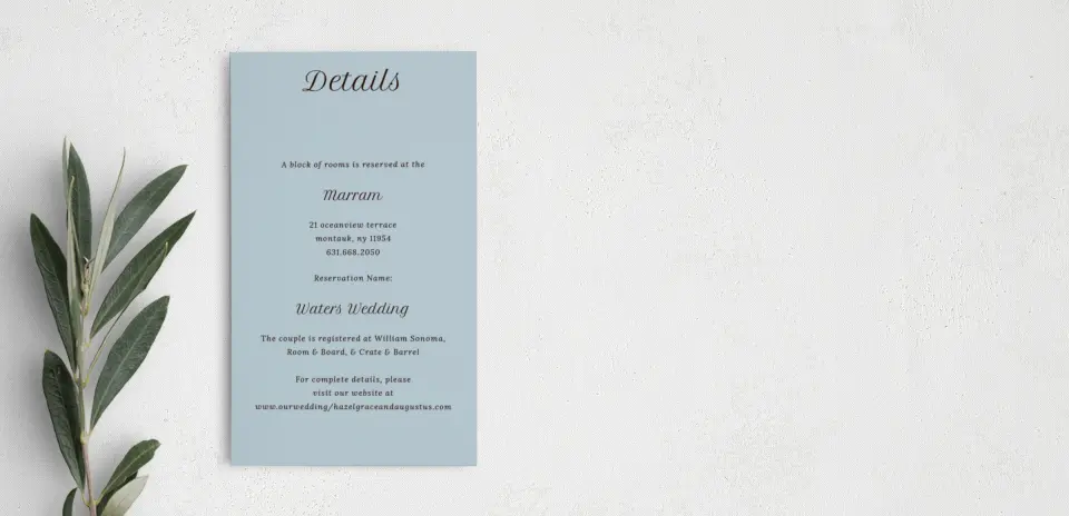 Step Enclosure Card