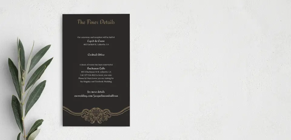 Step Enclosure Card