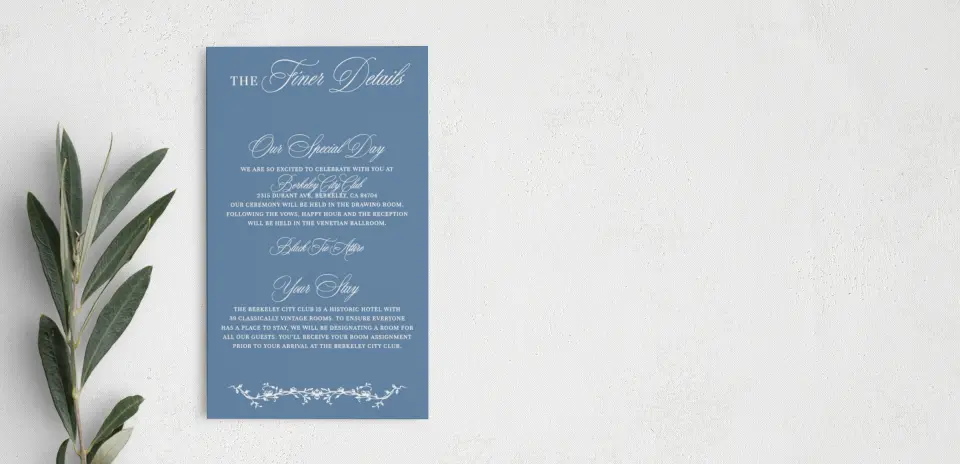 Step Enclosure Card