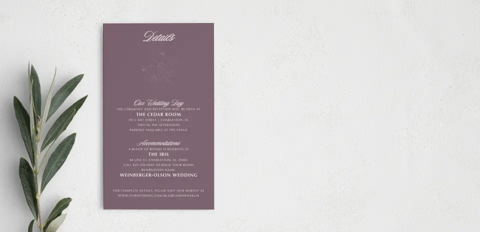 Step Enclosure Card