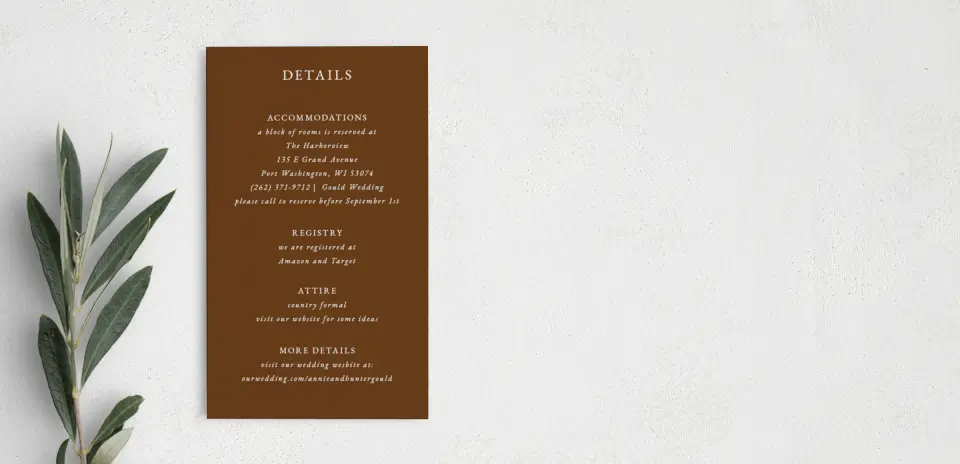 Step Enclosure Card