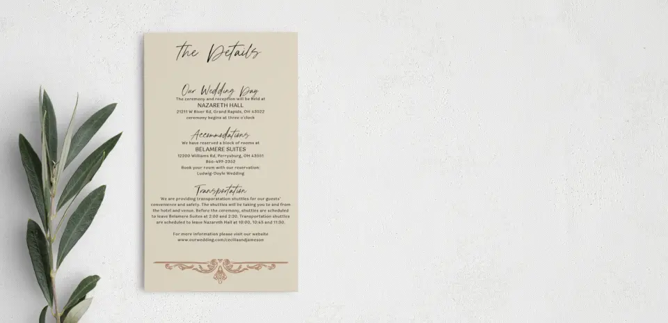 Step Enclosure Card